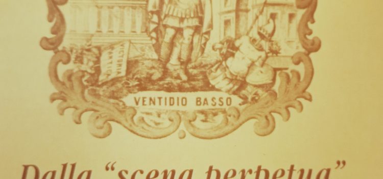 Dalla “scena perpetua” al “Ventidio” Cinque secoli di teatro ad Ascoli