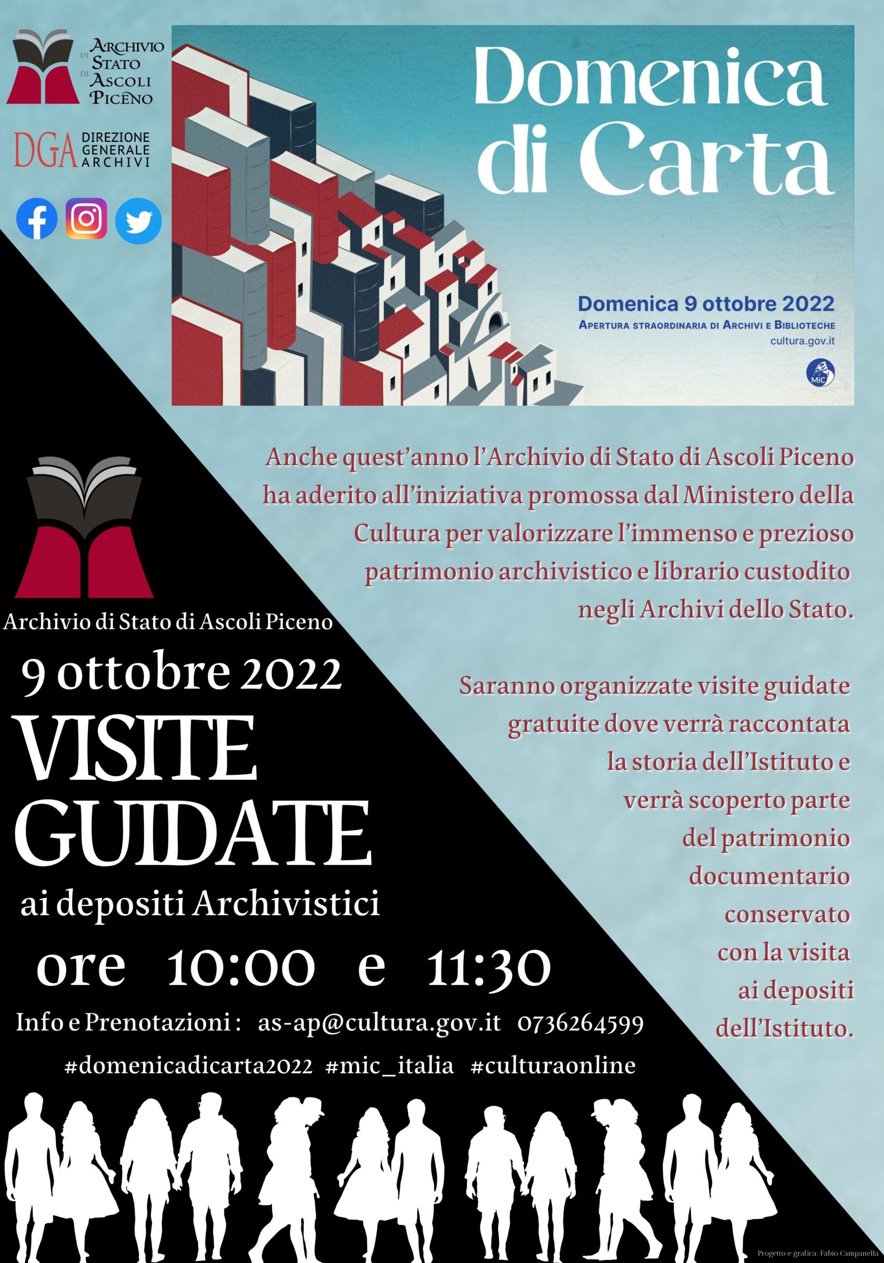 DOMENICA DI CARTA 9 OTTOBRE 2022 APERTURA STRAORDINARIA DELL