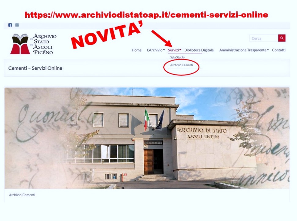 NOVITA Aggiornamento Pagina Sito istituzionale alla voce